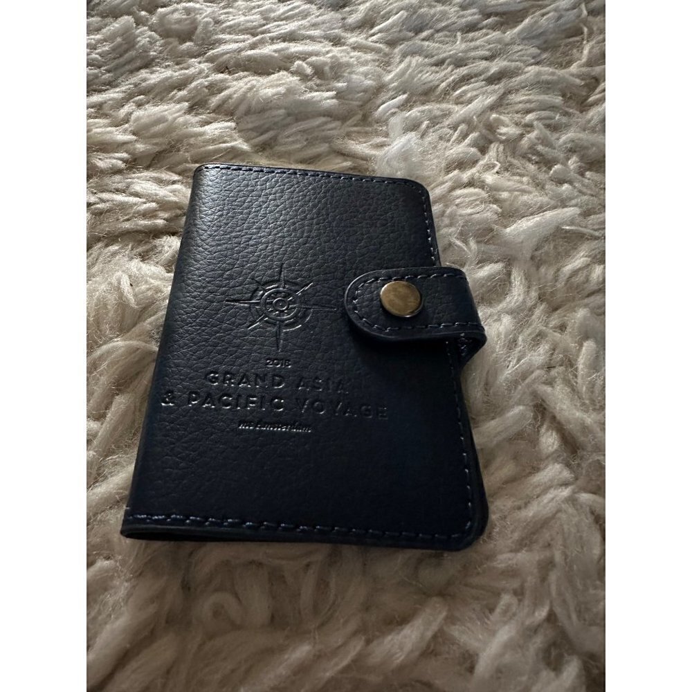 Grand Asia & Pacific Voyage (2018) card holder - navy blue